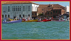 Regata del Redentore 2010 Gondole a 2 remi