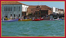 Regata del Redentore 2010 Gondole a 2 remi