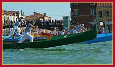 Regata del Redentore 2010 Gondole a 2 remi