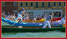 Regata del Redentore 2010 Gondole a 2 remi