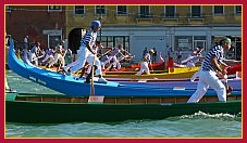 Regata del Redentore 2010 Gondole a 2 remi