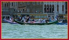 Regata del Redentore 2010 Gondole a 2 remi