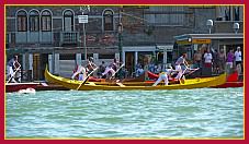 Regata del Redentore 2010 Gondole a 2 remi