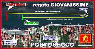Percorso Regata Giovanissime