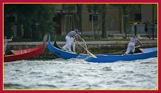 Redentore 2011 - Regata Gondole a 2 remi