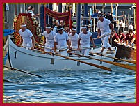 Regata Storica 2009 Caorline - Bianco (Burano): Flavio Vitturi, Maurizio Biondo, Alberto Garlato, Fabio Barzaghi, Andrea Ortica, Massimo Memo