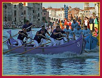 Regata Storica 2009 Caorline - Viola (Giudecca): Michele Zennaro, Giuseppe Barichello, Marino Massaro, Claudio Carrettin, Giuseppe Bognolo, Giuliano Pagan