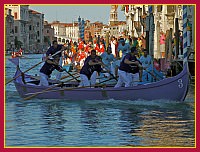 Regata Storica 2009 Caorline - Viola (Giudecca): Michele Zennaro, Giuseppe Barichello, Marino Massaro, Claudio Carrettin, Giuseppe Bognolo, Giuliano Pagan