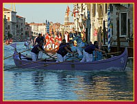 Regata Storica 2009 Caorline - Viola (Giudecca): Michele Zennaro, Giuseppe Barichello, Marino Massaro, Claudio Carrettin, Giuseppe Bognolo, Giuliano Pagan