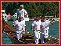 Regata Storica 2009 - Sfida delle Remiere sur Gondole a 4 remi - Marron (Polisportiva Portosecco) Pierpaolo Vianello, Igor Busetto, Marco Campolonghi, Rudi Ballarin