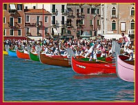 Regata Storica 2009 - Sfida delle Remiere sur Gondole a 4 remi