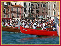 Regata Storica 2009 - Sfida delle Remiere sur Gondole a 4 remi