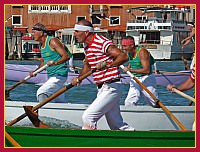 Regata Storica 2009 - Sfida delle Remiere sur Gondole a 4 remi