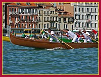 Regata Storica 2009 - Sfida delle Remiere sur Gondole a 4 remi - Marron (Polisportiva Portosecco) Pierpaolo Vianello, Igor Busetto, Marco Campolonghi, Rudi Ballarin