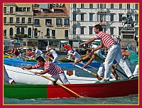 Regata Storica 2009 - Sfida delle Remiere sur Gondole a 4 remi