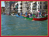 Regata Storica 2009 - Sfida delle Remiere sur Gondole a 4 remi