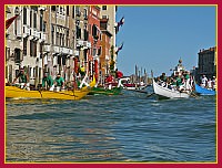 Regata Storica 2009 - Sfida delle Remiere sur Gondole a 4 remi