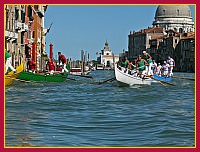 Regata Storica 2009 - Sfida delle Remiere sur Gondole a 4 remi