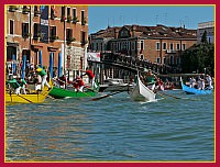 Regata Storica 2009 - Sfida delle Remiere sur Gondole a 4 remi