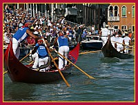 Regata Storica 2009 - Sfida delle Remiere sur Gondole a 4 remi