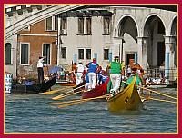 Regata Storica 2009 - Sfida delle Remiere sur Gondole a 4 remi