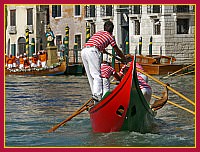 Regata Storica 2009 - Sfida delle Remiere sur Gondole a 4 remi