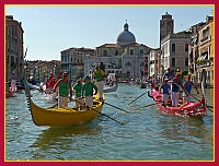 Regata Storica 2009 - Sfida delle Remiere sur Gondole a 4 remi