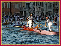 Regata Storica 2009: Gondolini a 2 remi