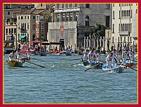 Regata Storica 2009 - Regata de le Maciarèle Senior su mascarete a 2 remi