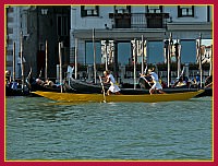 Regata Storica: Regata delle Donne su Mascarete a due remi - Luisella Schiavon (Popiùr) e Giorgia Ragazzi (provièr)