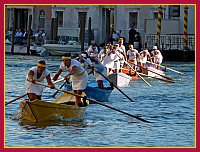 Regata Storica: Regata delle Donne su Mascarete a due remi