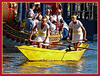 Regata Storica: Regata delle Donne su Mascarete a due remi - Luisella Schiavon (Popiùr) e Giorgia Ragazzi (provièr)