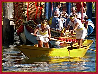 Regata Storica: Regata delle Donne su Mascarete a due remi - Luisella Schiavon (Popiùr) e Giorgia Ragazzi (provièr)